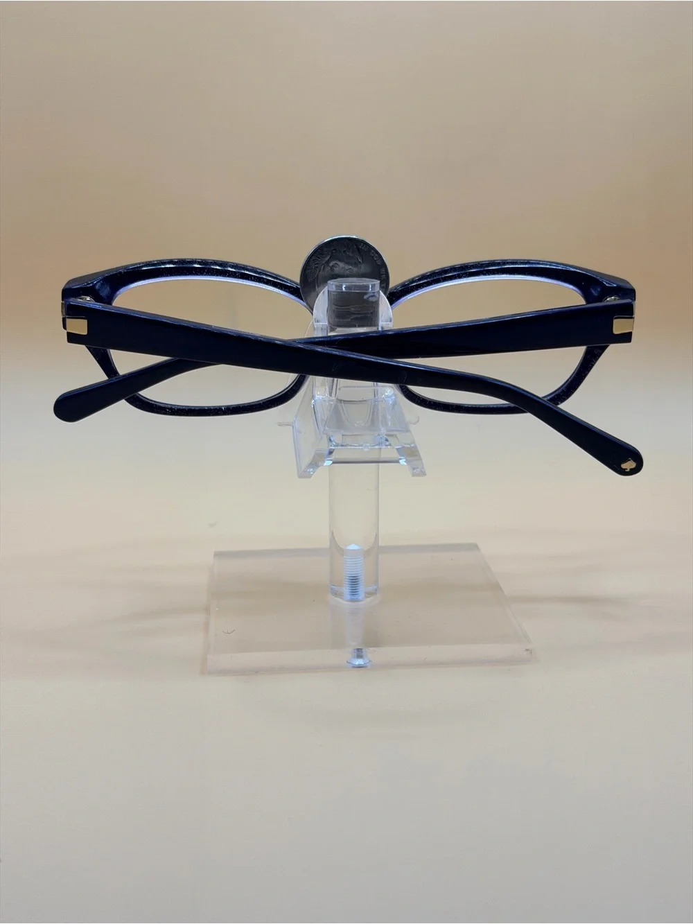 kate spade navy cat-eye glasses